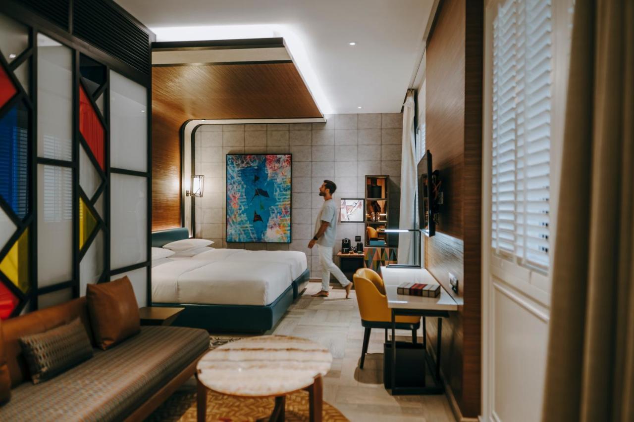 Andaz Dubai The Palm, By Hyatt Hotel ภายนอก รูปภาพ A guest room at the hotel