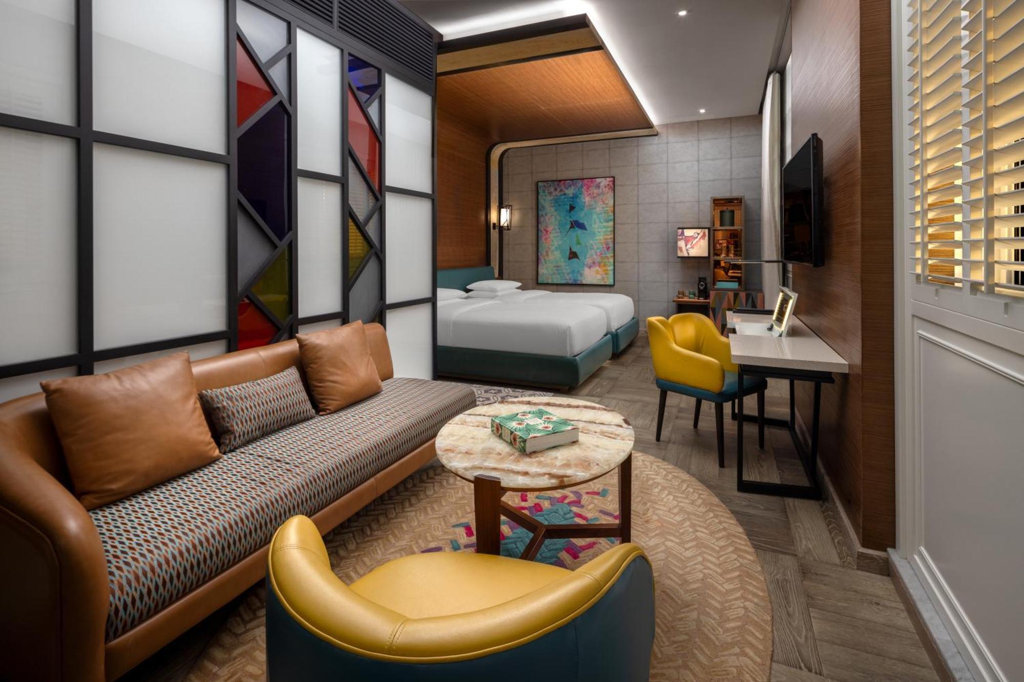 Andaz Dubai The Palm, By Hyatt Hotel ภายนอก รูปภาพ A room at the hotel