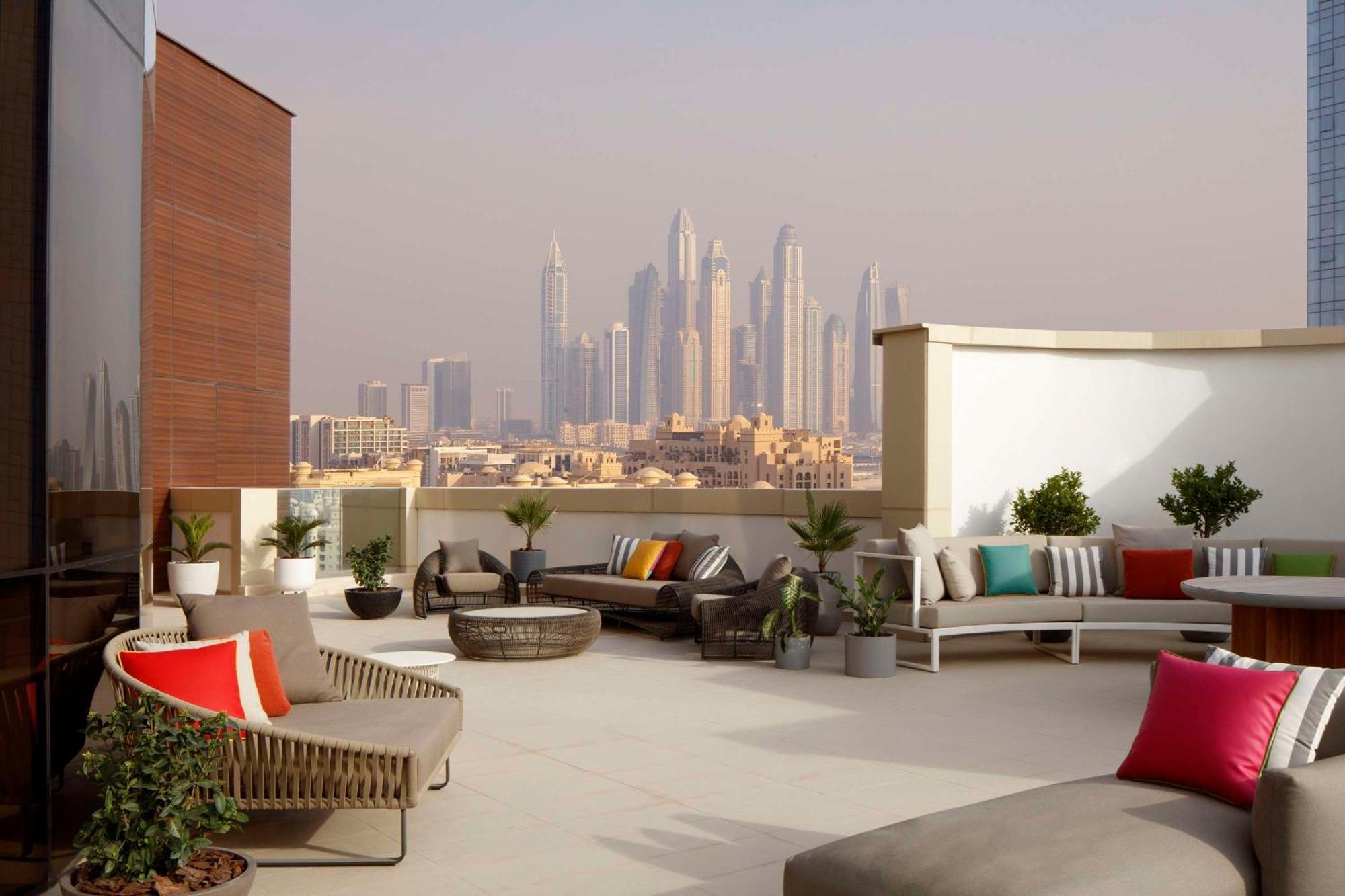 Andaz Dubai The Palm, By Hyatt Hotel ภายนอก รูปภาพ View from the rooftop