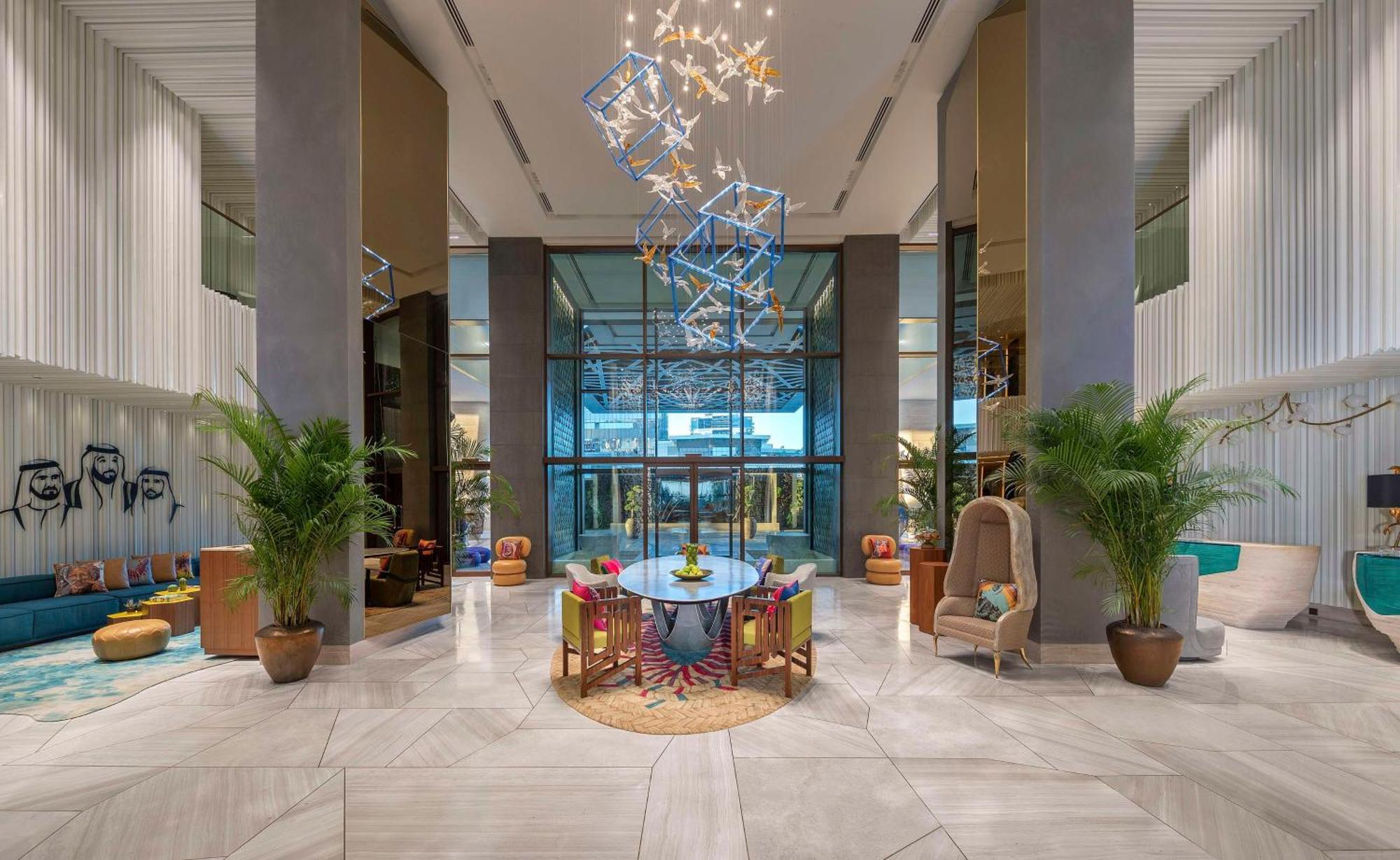 Andaz Dubai The Palm, By Hyatt Hotel ภายนอก รูปภาพ The lobby of the hotel