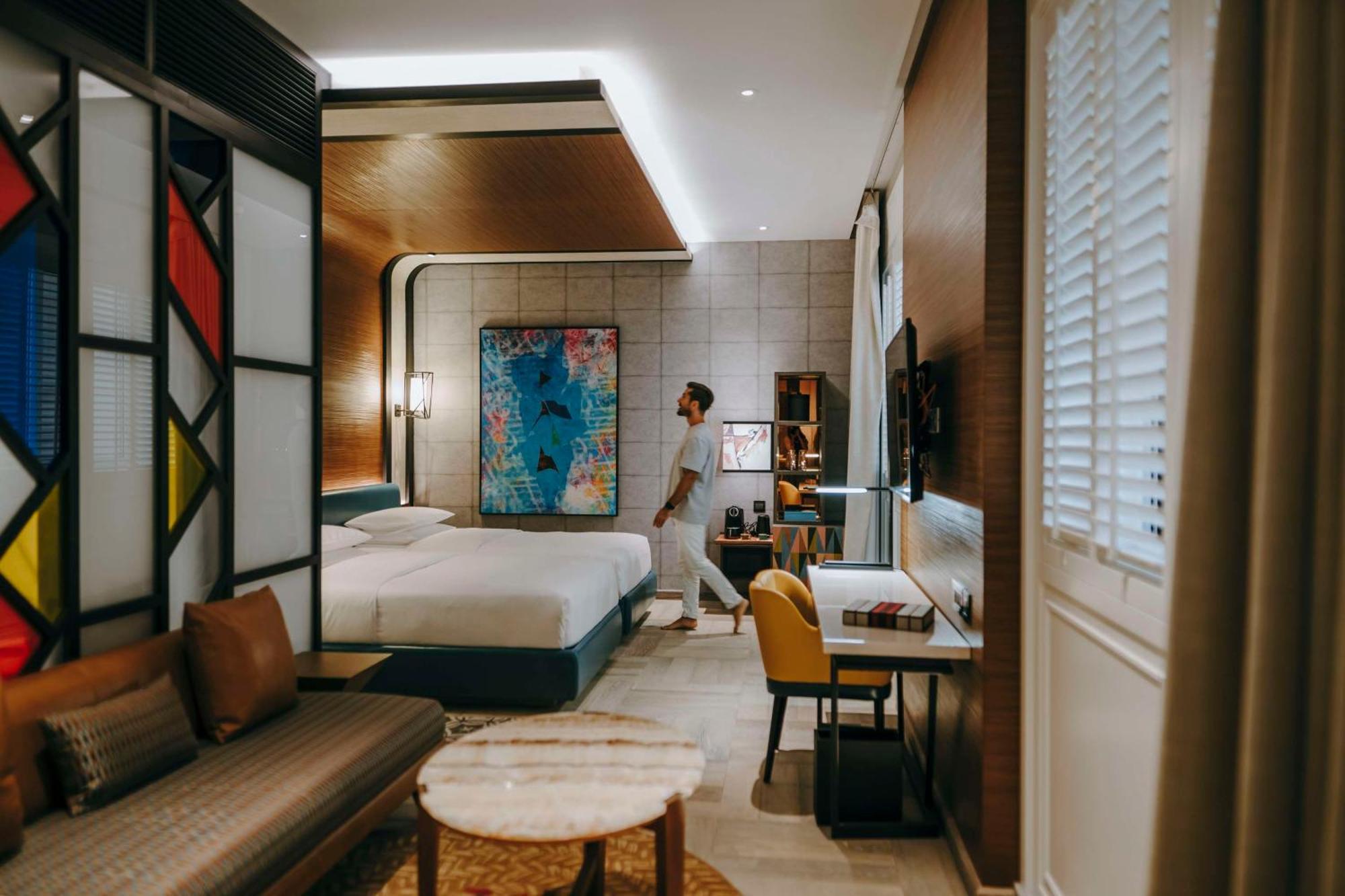 Andaz Dubai The Palm, By Hyatt Hotel ภายนอก รูปภาพ A room at the hotel