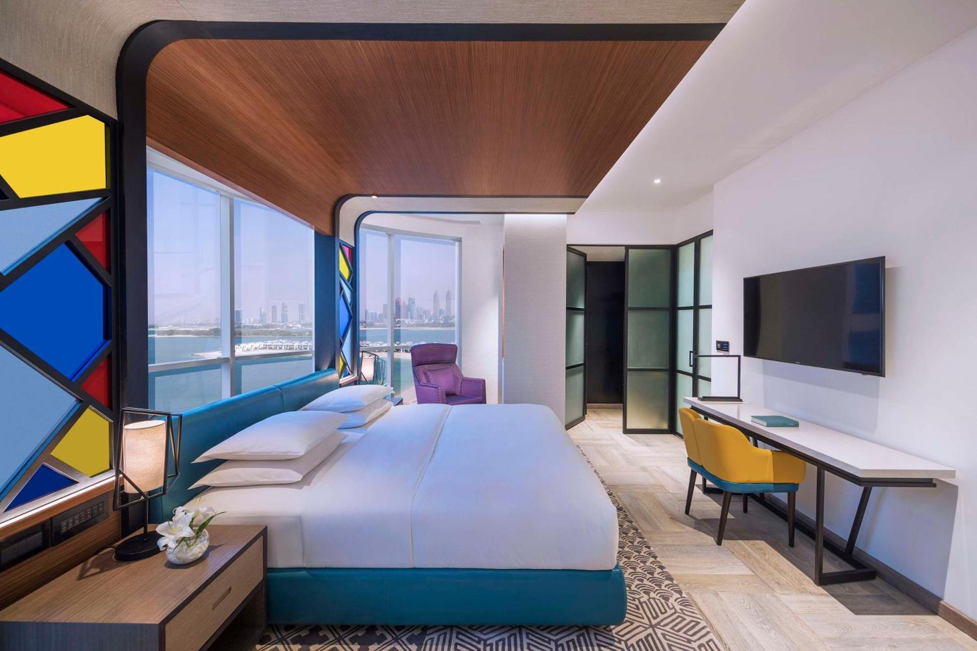 Andaz Dubai The Palm, By Hyatt Hotel ภายนอก รูปภาพ A guest room at the hotel